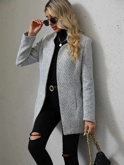 Front Overcoat Fall Winter Cloth for Women