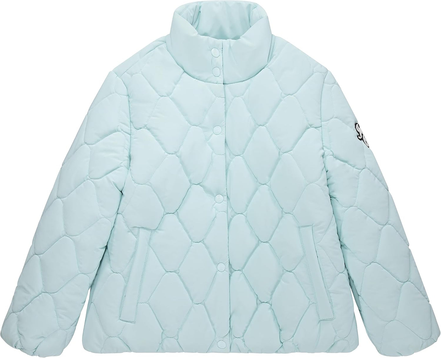 Girls Coat, Faux Fur Hooded Winter Jacket, Warm Padded Parka Hoodie, Kids Heavyweight Winter Coat