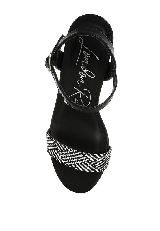 Buckle Block Heels